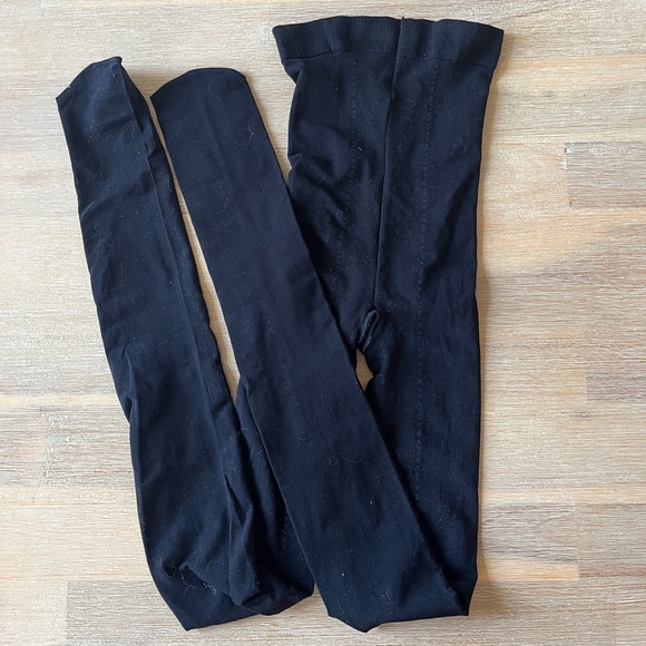 Ballet Beautiful black seamed tights - Picture 5 of 5